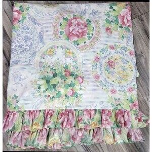 Vintage SHERIDAN Australia Reversible Floral Duvet Cover  82”L X65”W Twin?